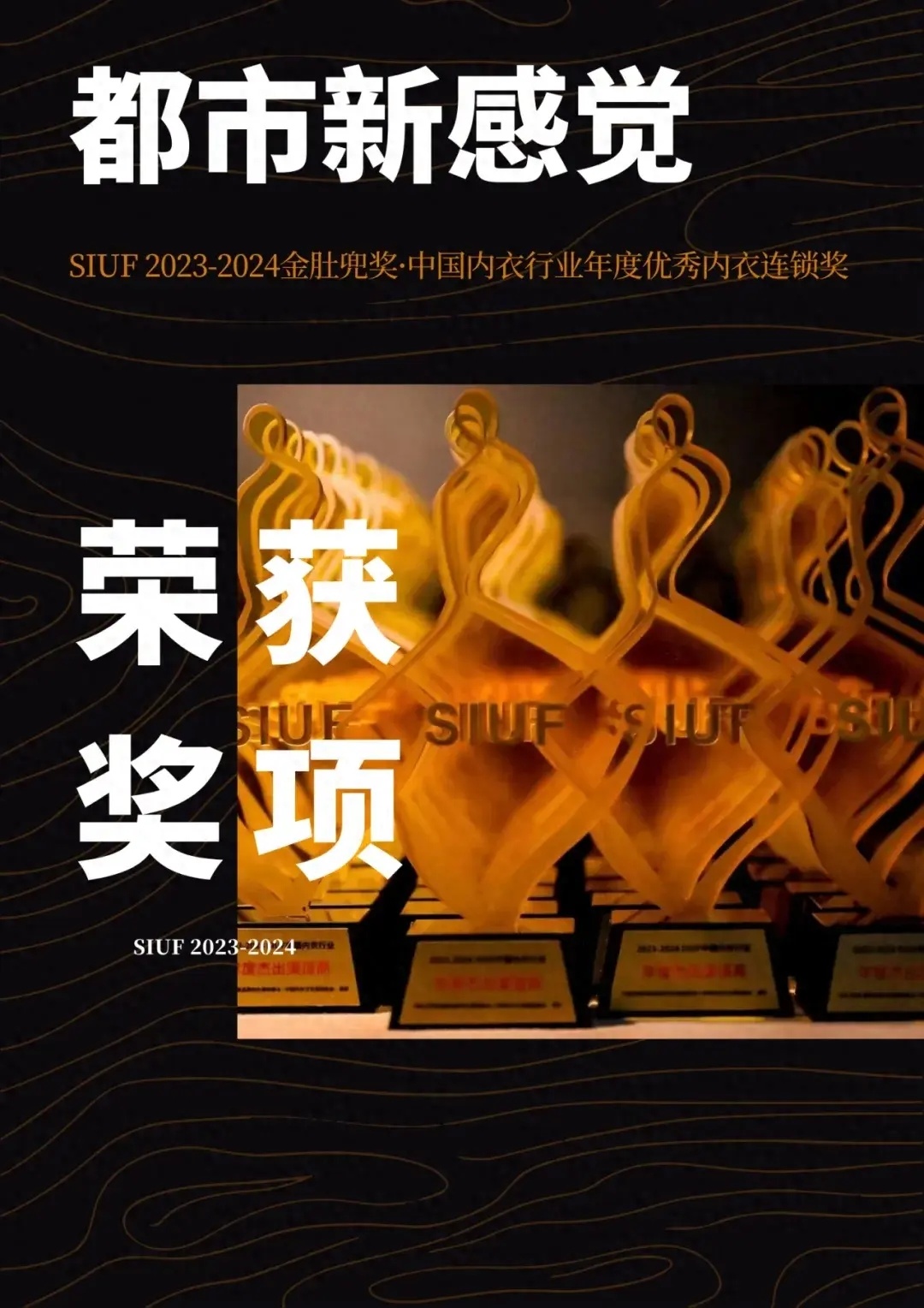 内衣周刊|都市新(xīn)感覺：喜報！再度斬獲内衣行業至高榮譽大獎